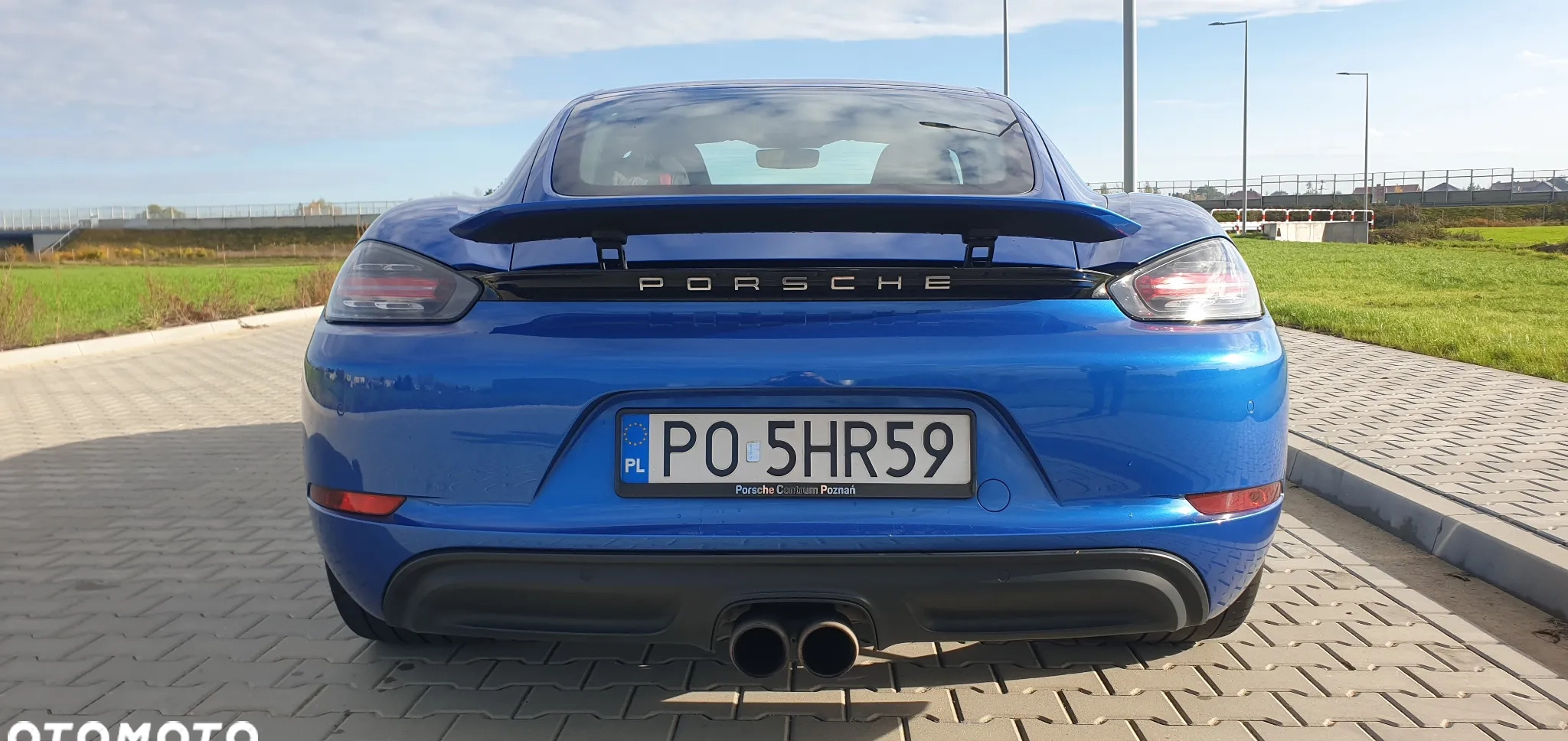 Porsche 718 Cayman cena 233718 przebieg: 159000, rok produkcji 2018 z Poznań małe 191